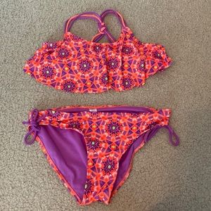 Justice Girls Bikini Swim Suit Summer